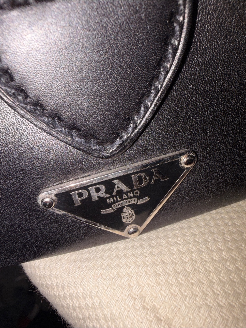 Prada Black Leather Satchel - Picture 5 of 7